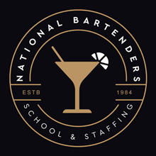 National Bartenders School & Staffing logo