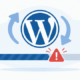 wordpress update failed